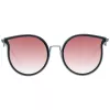 ANA HICKMANN Gafas de sol de mujer HI3066-5402A oro/marrón montura metálica Butterfly lentes degradadas marrones 54 mm