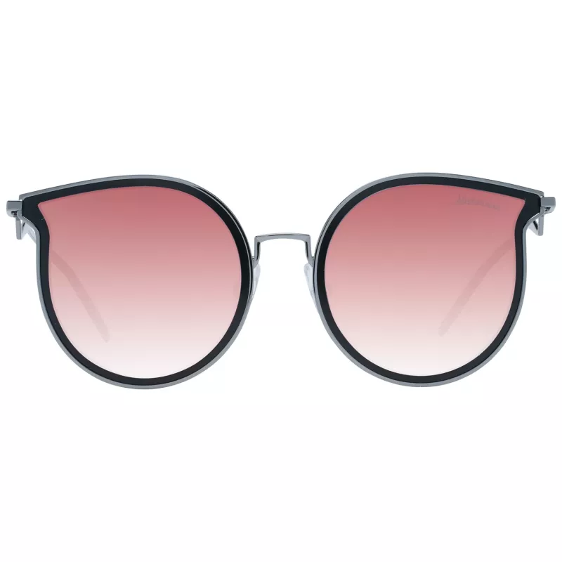 ANA HICKMANN Gafas de sol de mujer HI3066-5402A oro/marrón montura metálica Butterfly lentes degradadas marrones 54 mm