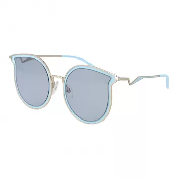 ANA HICKMANN Gafas de sol de mujer HI3066T-5403A Butterfly Havana marrón montura de acetato cristales marrón degradado 54mm