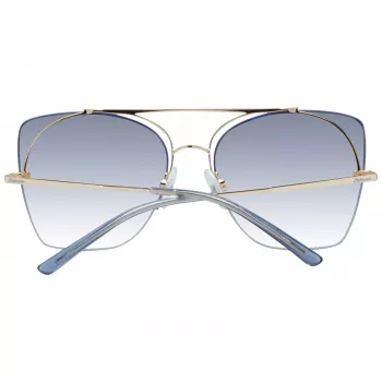 ANA HICKMANN Gafas de sol de mujer HI3075-5804C Marrón carey Montura de acetato Lentes marrones degradadas 58/17/145 mm