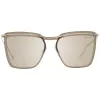 Gafas de sol de mujer ANA HICKMANN HI3081-13304B montura metálica mariposa lente marrón degradada UV400