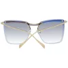 ANA HICKMANN Gafas de Sol Mujer HI3081-13304C Havana Acetato Montura Cuadrada Lentes Marrones Tintadas 55mm
