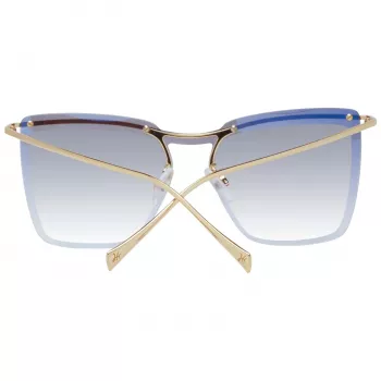 ANA HICKMANN Gafas de Sol Mujer HI3081-13304C Havana Acetato Montura Cuadrada Lentes Marrones Tintadas 55mm