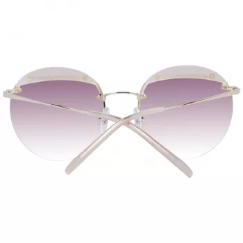 ANA HICKMANN Gafas de sol para mujer HI3110-54E01 - Montura negra, lentes grises degradadas, 54/18/140 mm