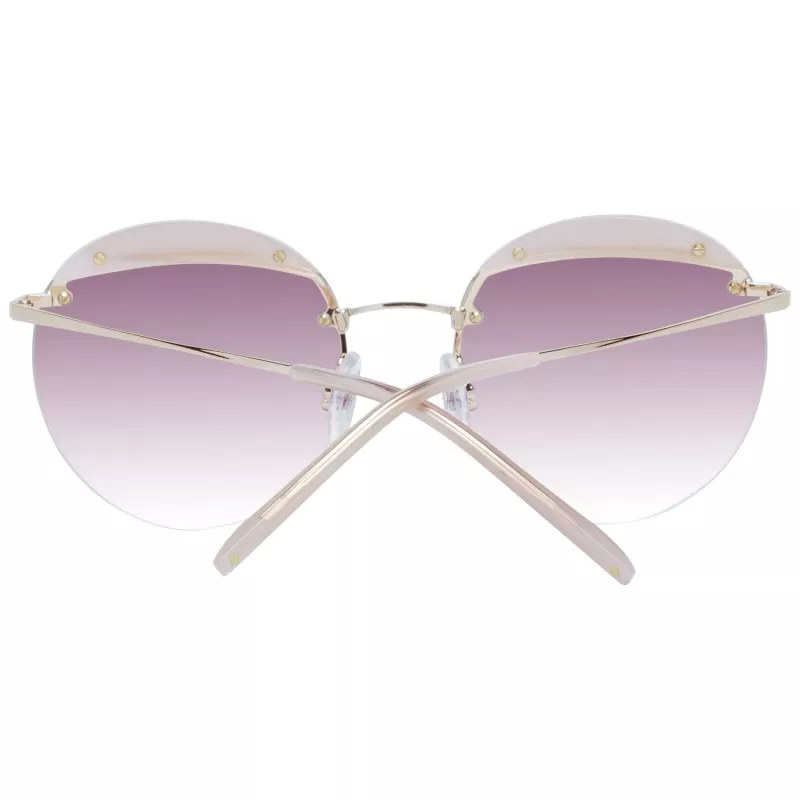 ANA HICKMANN Gafas de sol para mujer HI3110-54E01 - Montura negra, lentes grises degradadas, 54/18/140 mm