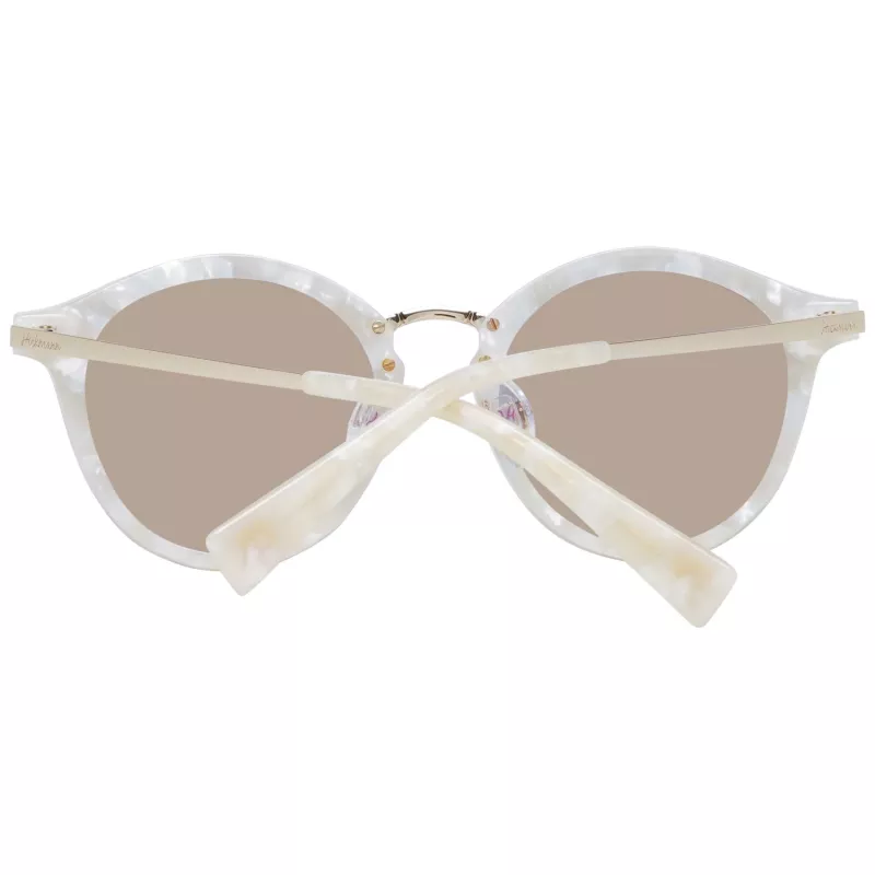 Gafas de sol de mujer ANA HICKMANN HI9066-49G21 - Montura de acetato Havana con lentes degradadas de policarbonato marrones, 49/21/145 mm