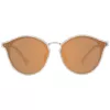 Gafas de sol de mujer ANA HICKMANN HI9066-49G21 - Montura de acetato Havana con lentes degradadas de policarbonato marrones, 49/21/145 mm