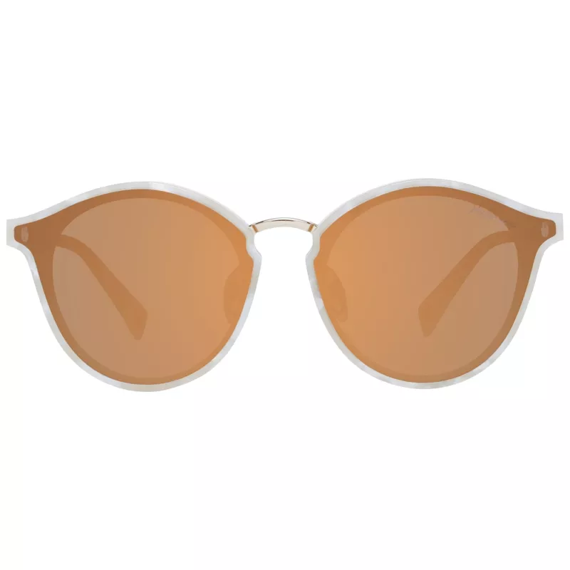 Gafas de sol de mujer ANA HICKMANN HI9066-49G21 - Montura de acetato Havana con lentes degradadas de policarbonato marrones, 49/21/145 mm