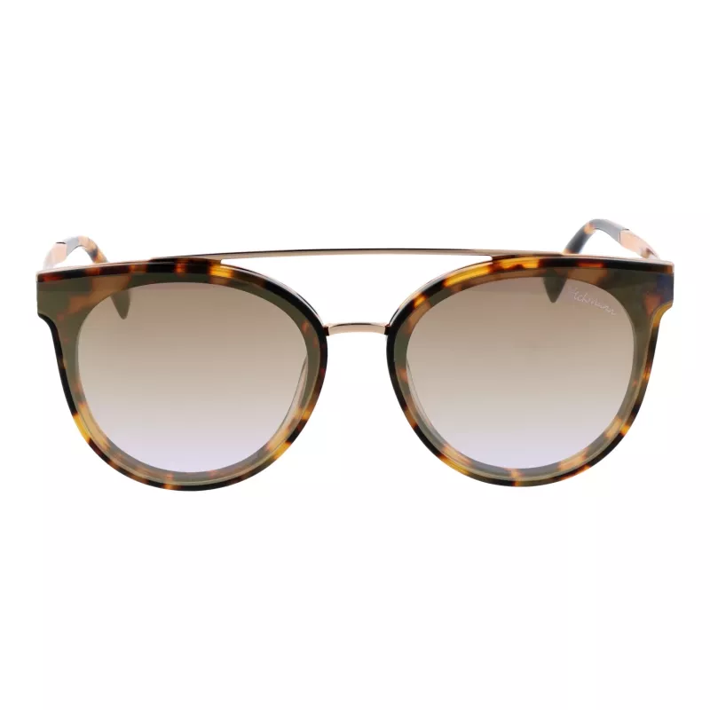 Gafas de sol de mujer ANA HICKMANN HI9080-62G21 mariposa oversized dorado marrón degradado 62mm