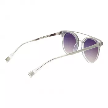 Gafas de sol de mujer ANA HICKMANN HI9080-62T04 montura mariposa dorada marrón lentes degradadas 56mm