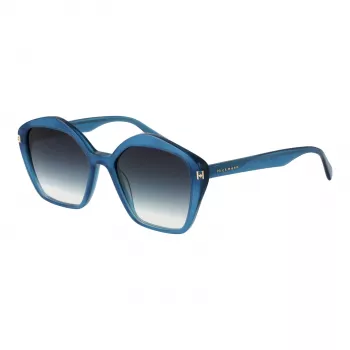 Gafas de sol para mujer ANA HICKMANN HI9166-52T01 habana marrón montura carey lentes degradadas marrones 52mm