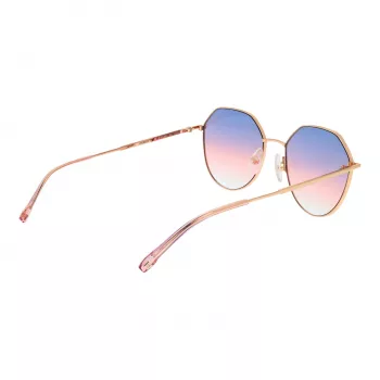 ANA HICKMANN Gafas de sol para mujer HIY3001-5205A Marrón havana montura de acetato lente degradada marrón 52/17/135 mm