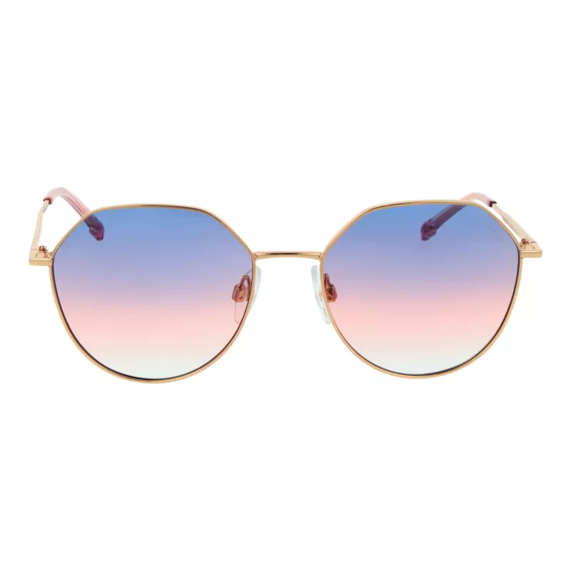 ANA HICKMANN Gafas de sol para mujer HIY3001-5205A Marrón havana montura de acetato lente degradada marrón 52/17/135 mm