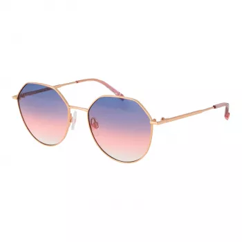 ANA HICKMANN Gafas de sol para mujer HIY3001-5205A Marrón havana montura de acetato lente degradada marrón 52/17/135 mm