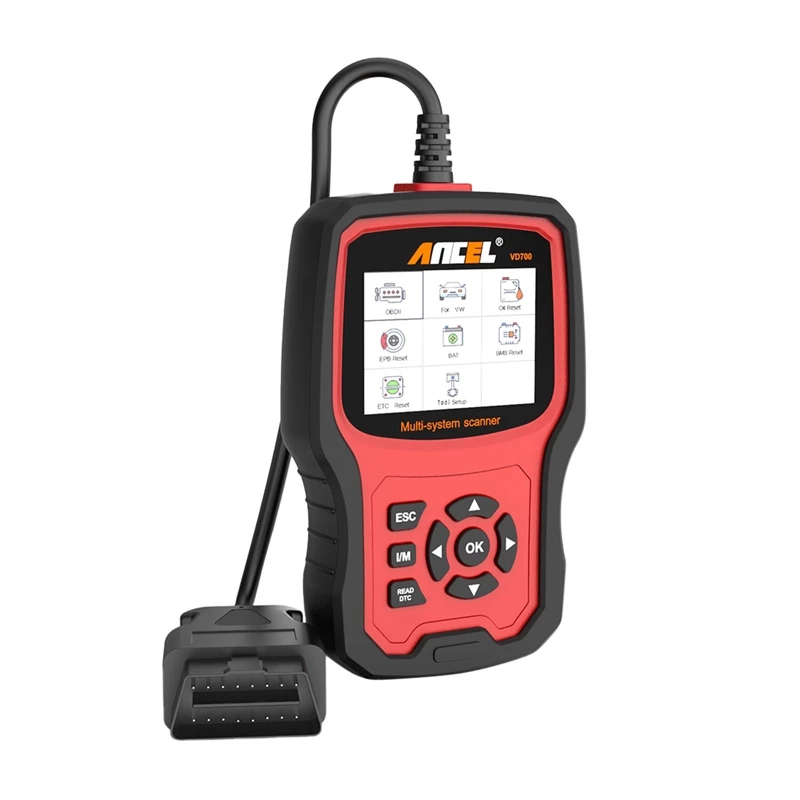 ANCEL VD700 OBD2 escáner de diagnóstico