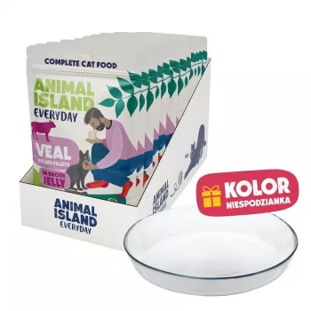 ANIMAL ISLAND NEW JELLY EVERYDAY 12x85g + Comedero