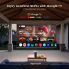 Anker Nebula P1 Proyector portátil con altavoces desmontables, Full HD 1080p, 650 lúmenes ANSI, sonido envolvente 2.0 de 20W, Android TV 11, Gris