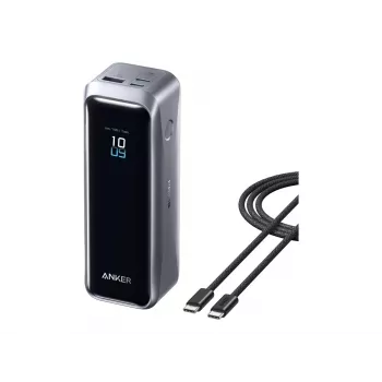 Anker Prime Batería externa 220W, 20.000 mAh, 2x USB-C y 1x USB-A, Negro
