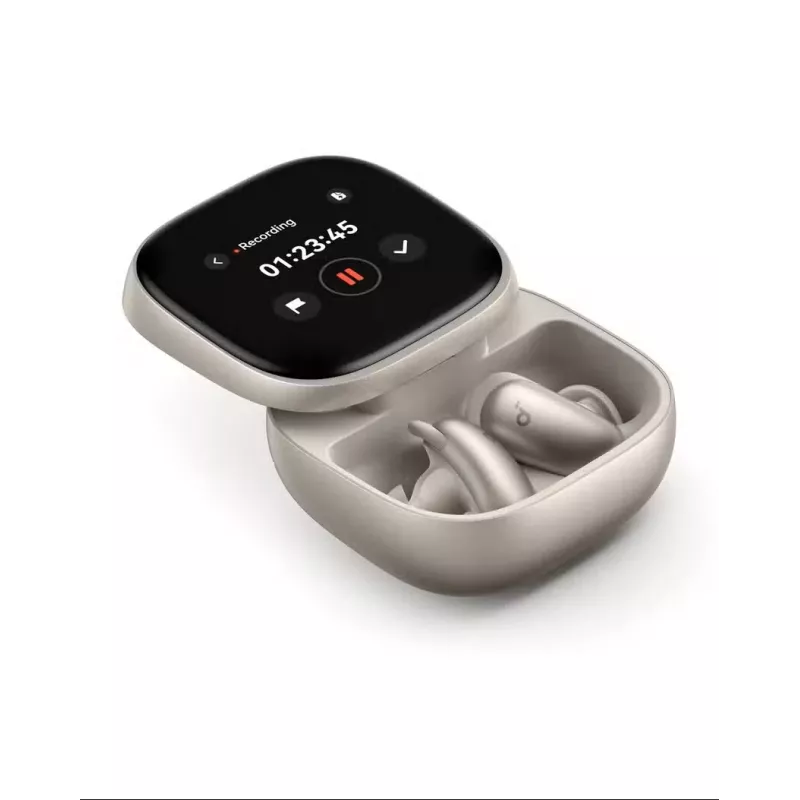 Anker Soundcore Liberty 5 Pro Max auriculares true wireless, Bluetooth, cancelación de ruido, Titanium Gold