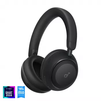 Auriculares over-ear con cancelación de ruido Anker Soundcore Space 2, negros