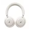 Anker Soundcore Space 2 Auriculares Bluetooth Over-Ear con cancelación de ruido, LDAC, Blanco