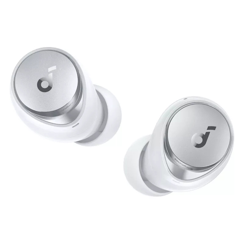 Auriculares in-ear True Wireless Anker Soundcore Space A40 con cancelación de ruido, Bluetooth 5.2, LDAC, IPX4, blanco