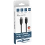 ANSMANN 1700-0107 Cable Lightning a USB-A 2 m negro con certificación MFi