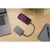 ANSMANN 1700-0198 Batería externa 5000 mAh LiPo Power Delivery Qi Carga inalámbrica Antracita