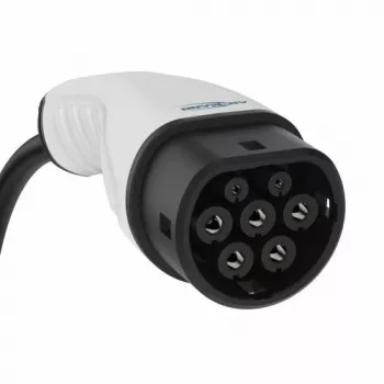 Cable de carga para vehículo eléctrico ANSMANN Type 2 22kW 5m negro