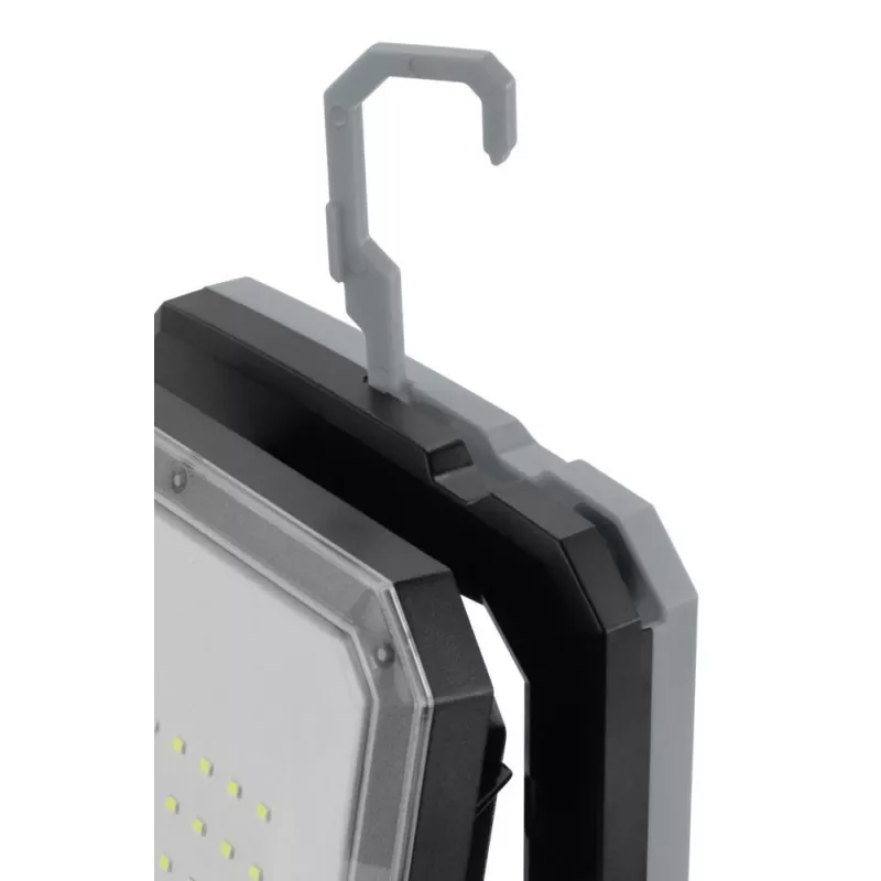 Lámpara de trabajo LED a batería ANSMANN WL2000R-ECO, 2000 lm, 6500K, IP54, powerbank, negro/gris
