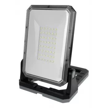 Lámpara de trabajo LED a batería ANSMANN WL2000R-ECO, 2000 lm, 6500K, IP54, powerbank, negro/gris