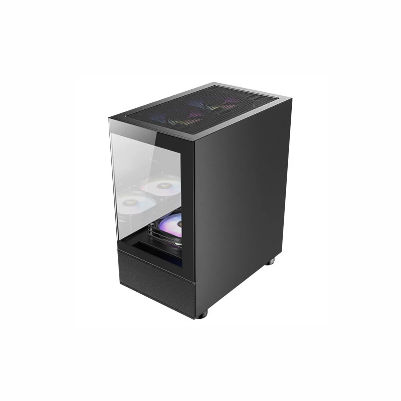 Caja de PC gaming mini-torre Antec CX200M Elite Micro-ATX | ITX RGB - negra