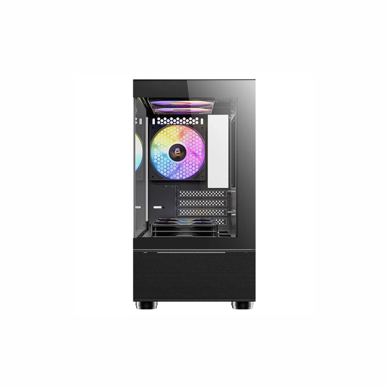 Caja de PC gaming mini-torre Antec CX200M Elite Micro-ATX | ITX RGB - negra