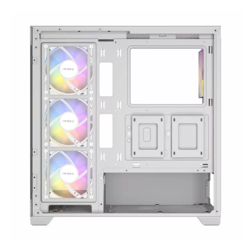 Antec CX300 ARGB carcasa gaming ATX Mid-Tower, blanca, cristal templado, 4 ventiladores ARGB