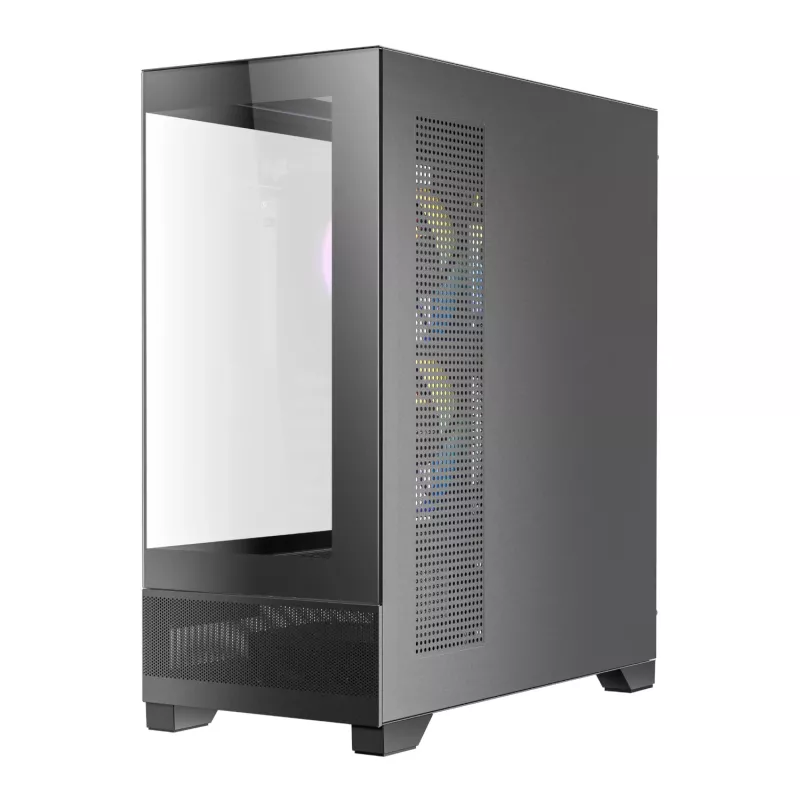 Antec CX700 ARGB B carcasa gaming semitorre - cristal templado, 4 ventiladores ARGB, soporte E-ATX, negro