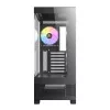 Antec CX700 ARGB B carcasa gaming semitorre - cristal templado, 4 ventiladores ARGB, soporte E-ATX, negro