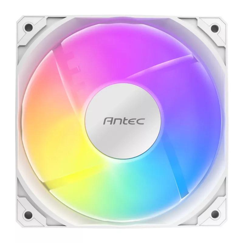 Antec Luna 360 ARGB refrigeración líquida todo en uno para CPU - Blanco, radiador 360mm, 3 ventiladores ARGB PWM de 120mm, compatible con Intel y AMD