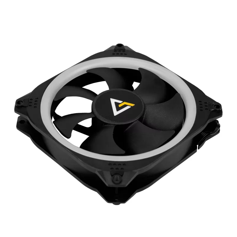 Antec Prizm 120 ARGB ventilador de carcasa pack de 5 + controlador - negro