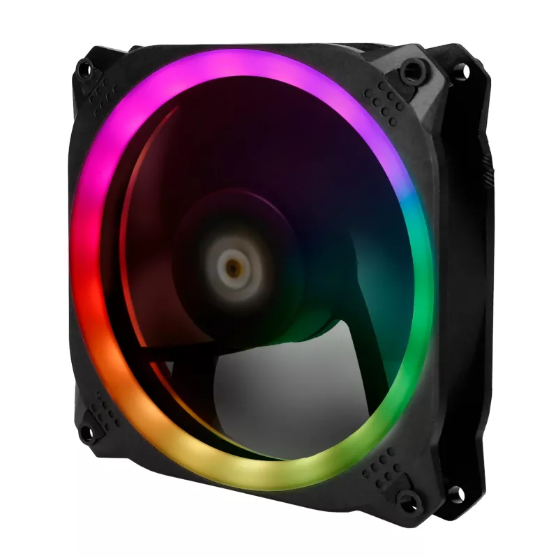 Antec Prizm 120 ARGB ventilador de carcasa pack de 5 + controlador - negro