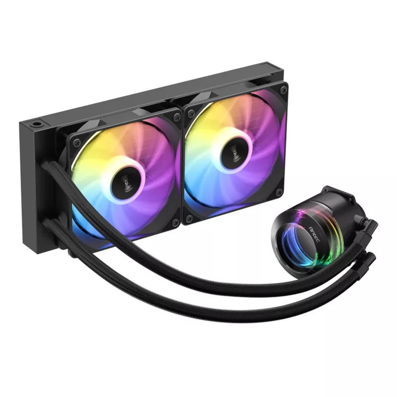 Antec VORTEX LUM 240 ARGB refrigeración líquida AIO para CPU – negra