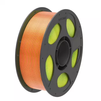 Anycubic PLA Silk Filamento Tri-Color: Rojo Amarillo Verde - 1.75mm 1kg