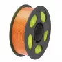Anycubic AHSC15-103 PLA Silk filamento, tricolor: rojo/amarillo/verde