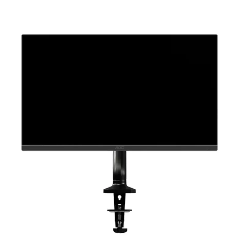 AOC AS110D0 Brazo de monitor articulado individual – Fijación de escritorio – Aluminio – Negro – para LCD de hasta 27 inch