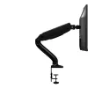 AOC AS110D0 Brazo de monitor articulado individual – Fijación de escritorio – Aluminio – Negro – para LCD de hasta 27 inch