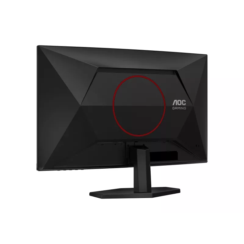 AOC C27G42ZEP monitor gaming curvo de 27 pulgadas Full HD Fast VA, 260 Hz (240 Hz nativos), 0,3 ms MPRT, HDR10, negro/rojo