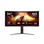 AOC CU34G4CA Monitor gaming curvo UWQHD de 34 pulgadas, 180Hz, 1ms, FreeSync Premium