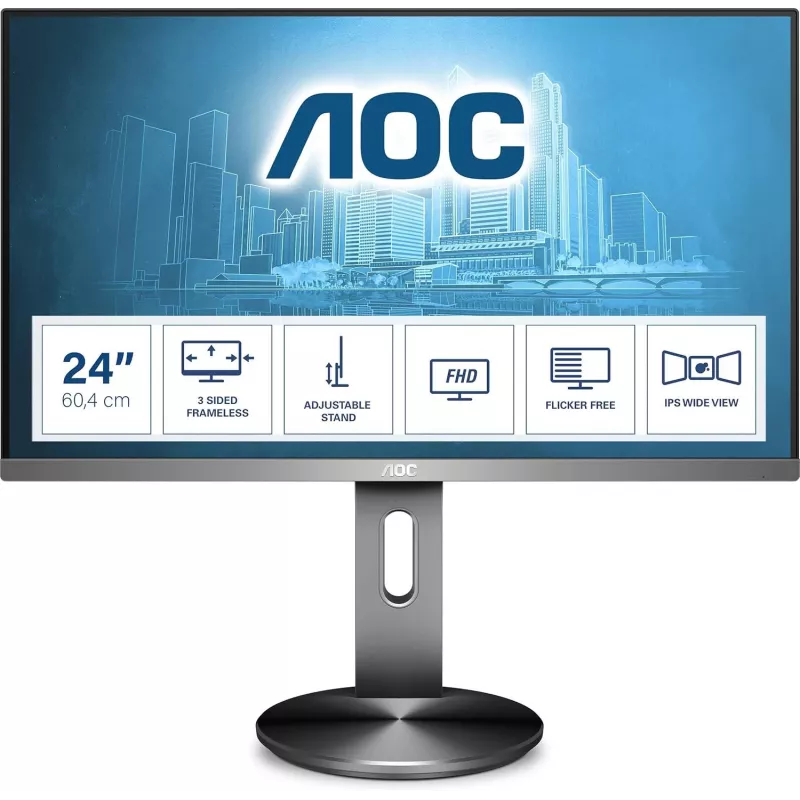 AOC I2490PXQU 24 pulgadas IPS monitor (reacondicionado)