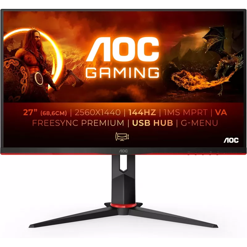 Monitor gaming QHD AOC Q27G2R 27
