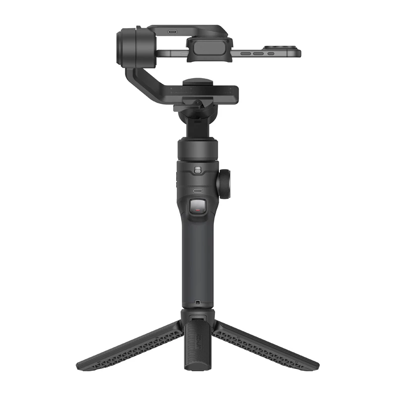 AOCHUAN S3 gimbal para smartphone con seguimiento IA, pantalla táctil LED, luz y batería externa