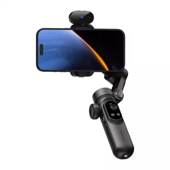 AOCHUAN Smart X Pro estabilizador gimbal de 3 ejes con seguimiento IA y control por gestos para smartphone, negro